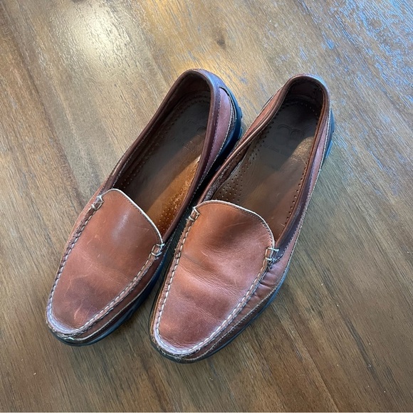 Allen Edmonds Brown Boulder Venetian Driving Moccasins 9.5 main image 4